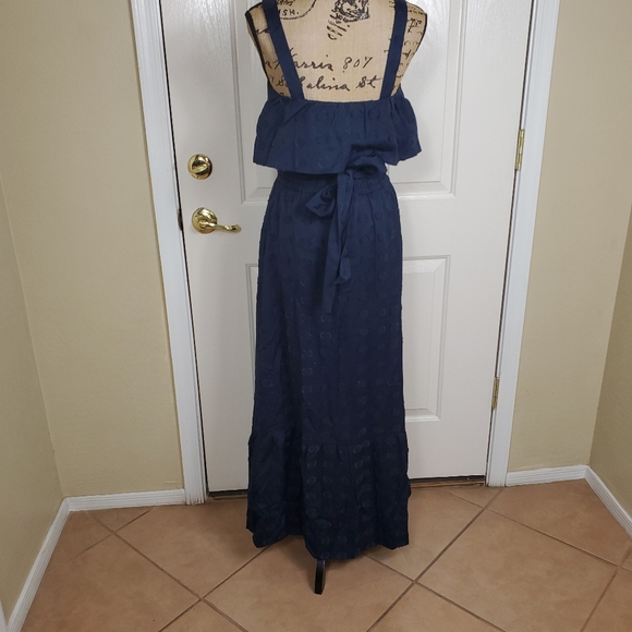 1901Clip Dot Popover Maxi Dress - Picture 13 of 13